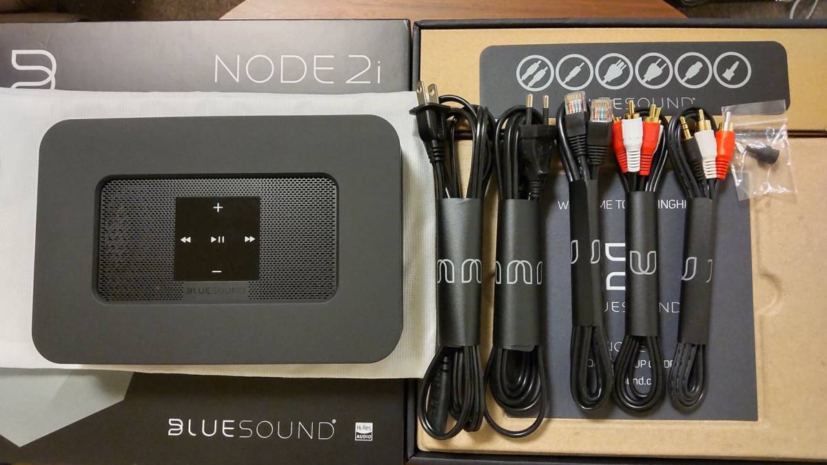 ブルーサウンド Bluesound NODE 2i ネットワークプレーヤー ブラック 美品 送料無料 2i Bluesound&frasl;ネットワークプレーヤー&frasl;NODE 2iのご紹介です！店頭展示 ~ワイヤレスミュージックストリーマー NODE2i~#ホームシアター・オーディオのアバック まず音が良い。控えめに言って、素晴らしい製品だと思う！』