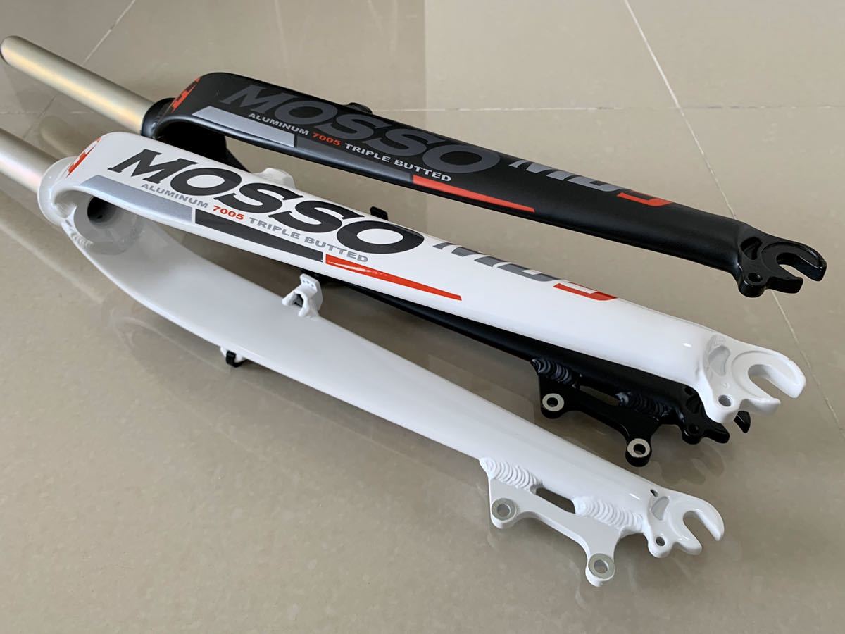 送料無料 26インチMTB用 MOSSO FK-MD5 V & DISKブレーキ両対応 新品