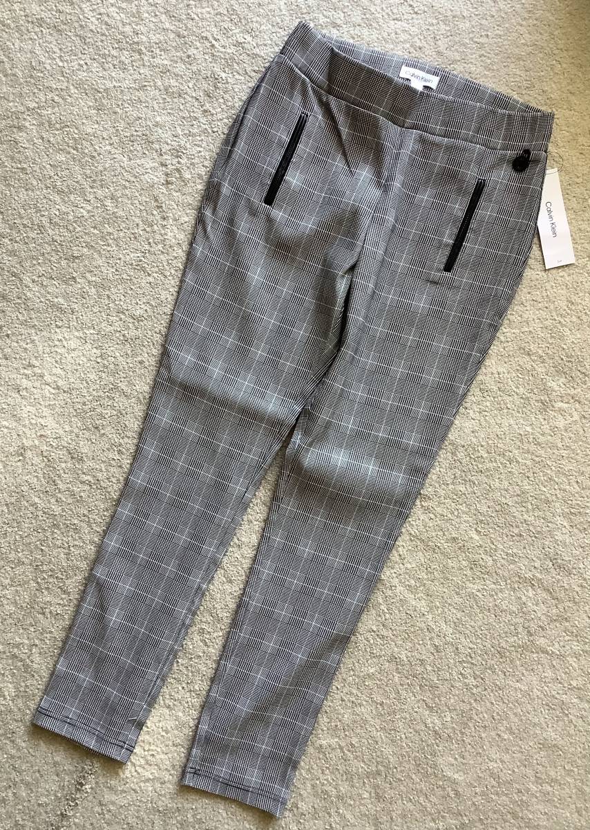 Calvin Klein (カルバンクライン) 千鳥柄 シングル スーツ カルバン