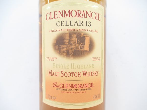 グレンモーレンジ セラー13 GLENMORANGIE 1000ml / 43