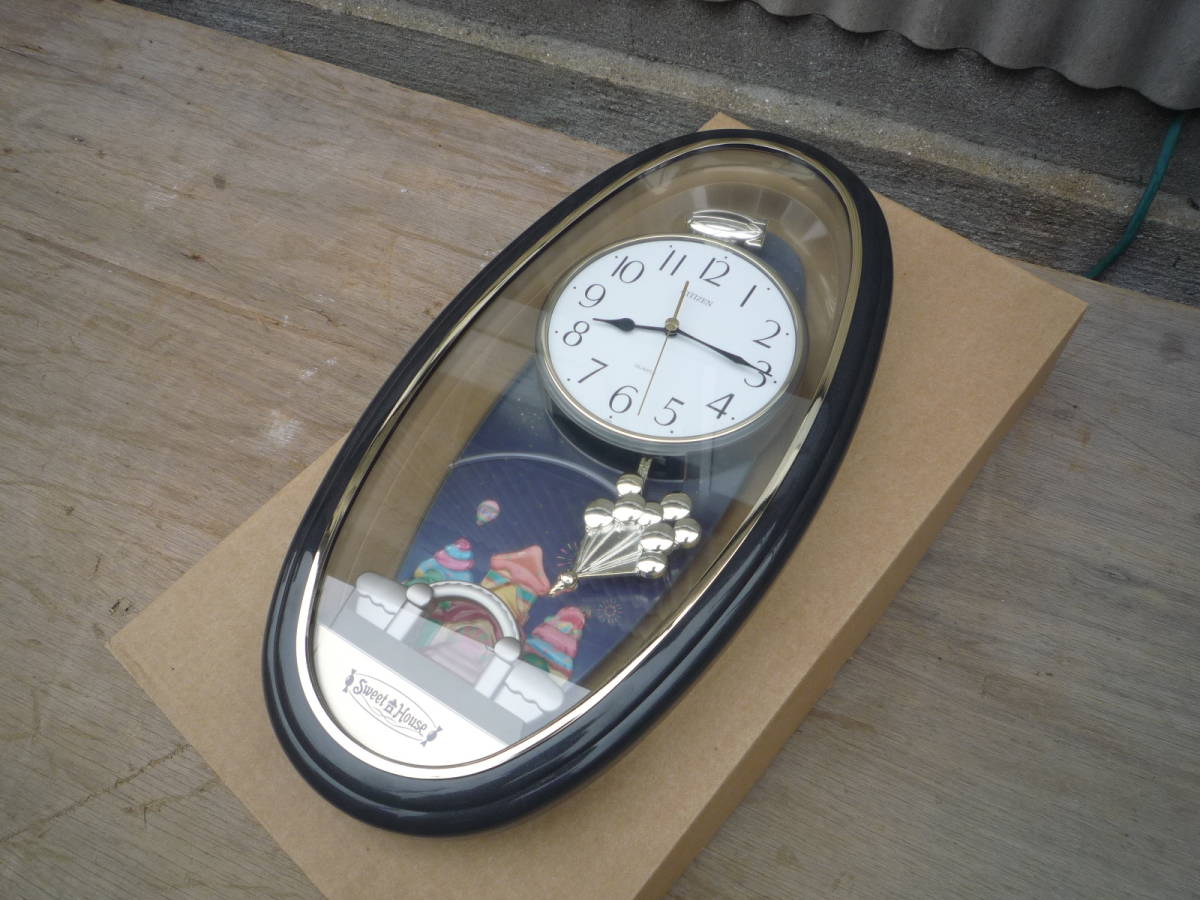 Qk660 【未使用保管品】 CITIZEN シチズン リズム時計 スイートハウス 