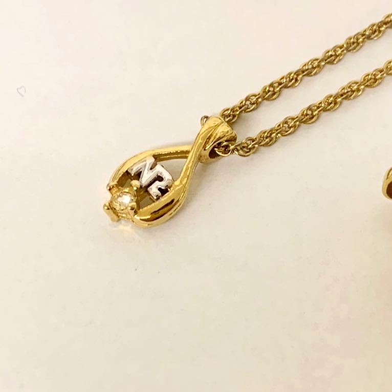 LOEWE ロエベ ネックレス アナグラム 金 LOEWE2421 パーソナ