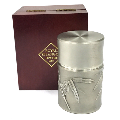 ROYAL SELANGOR PEWTER ロイヤルセランゴールピューター 茶筒 茶筒 