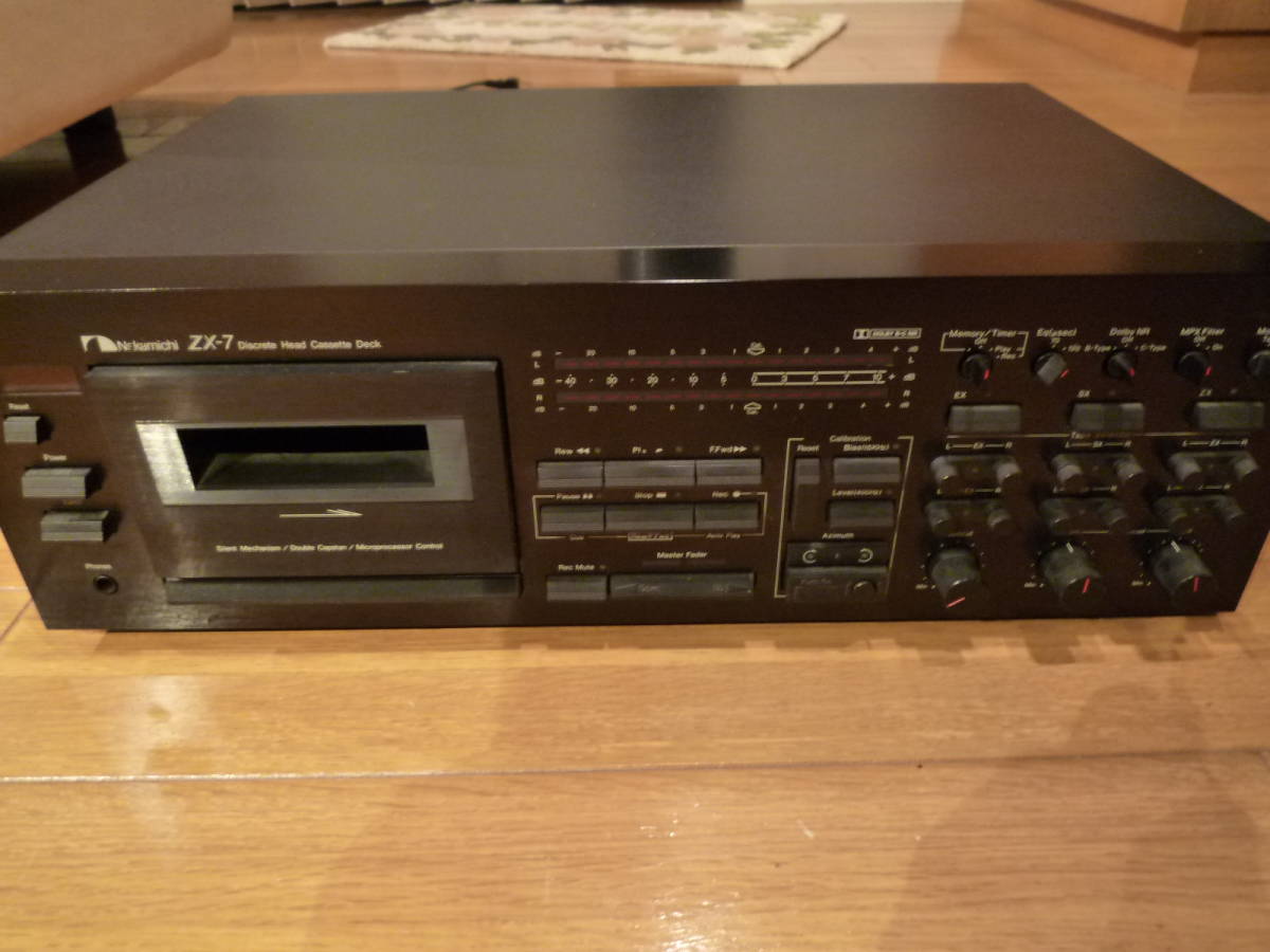Nakamichi ナカミチ ZX-7 ステレオカセットデッキ、ジャンク品 ZX-7