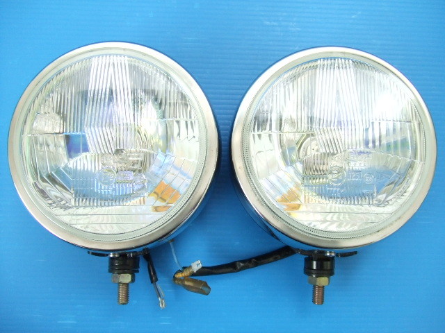 当時物 極上品 CIBIE ミニ H4バルブ オスカーランプ シビエ 旧車 昭和 フォグランプ ドライビングランプ オフロード 高速有鉛 4WD丸型 丸形