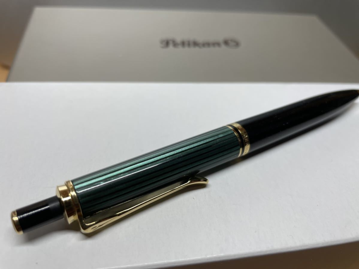 ペリカン スーベレーン Pelikan D400 シャープペンシル 緑縞