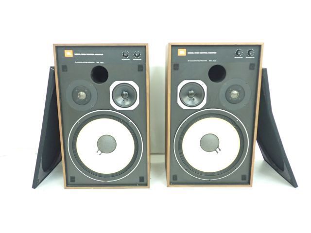 JBL ジェイビーエル 3ウェイモニタースピーカー MODEL 4312A CONTROL MONITOR ペア コントロールモニター ♪ 624EC-4