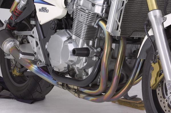 ゼファー400.ショートマフラー.フルエキ.メッキ.アルミ.ZR400C