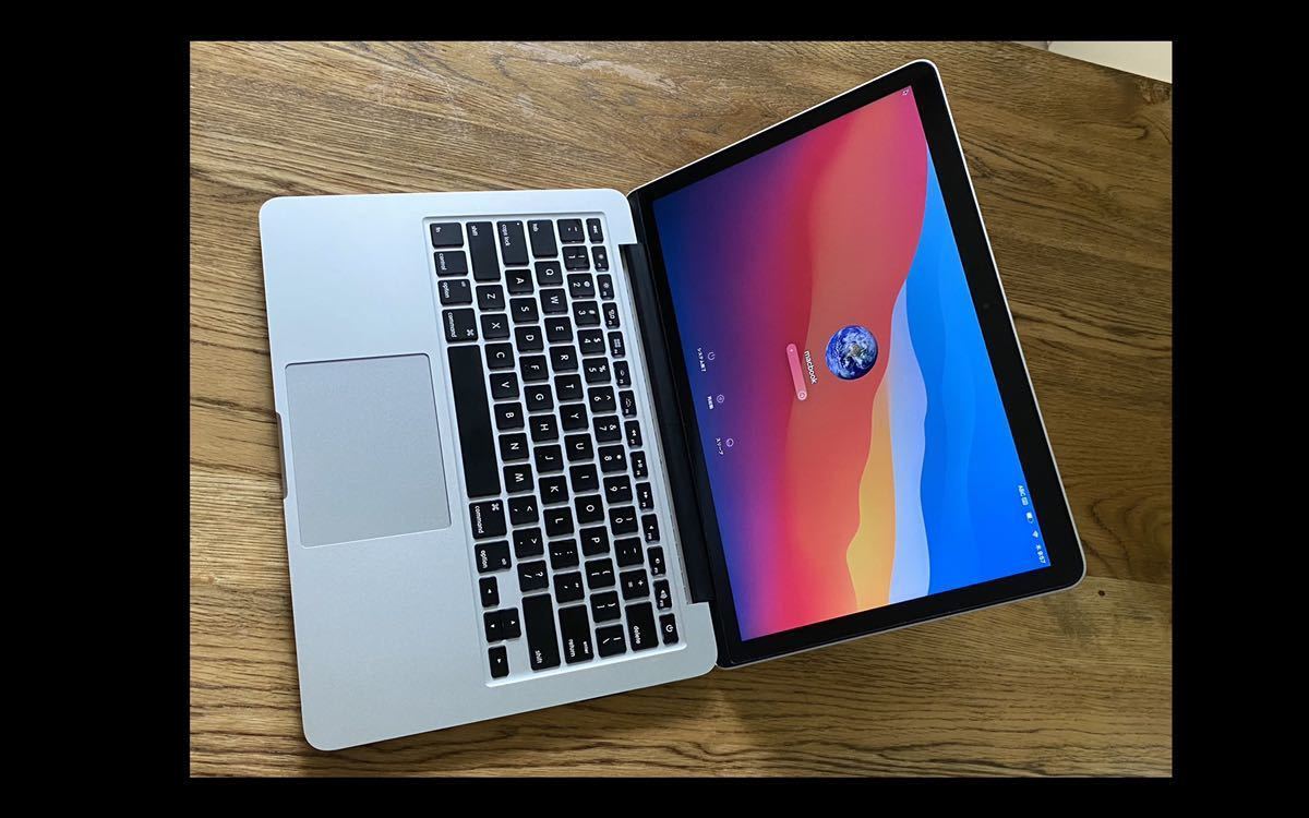 MacBook Pro Retina 13 inch Late 2013 512GB USキーボード 対象は画像
