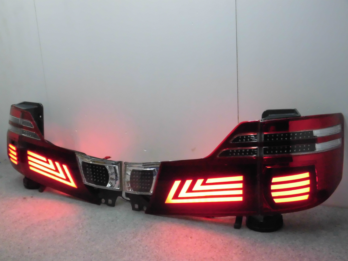 10 アルファード 後期 アクリル LED テールランプ 純正 10系