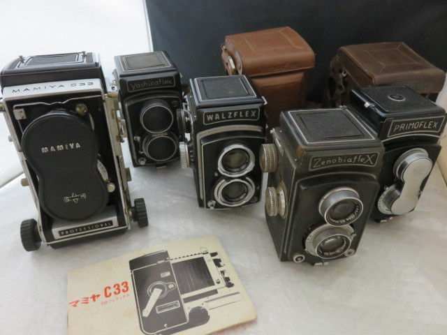 二眼レフカメラ ジャンク Yashicaflex - 動作未確認 本体 二眼レフ
