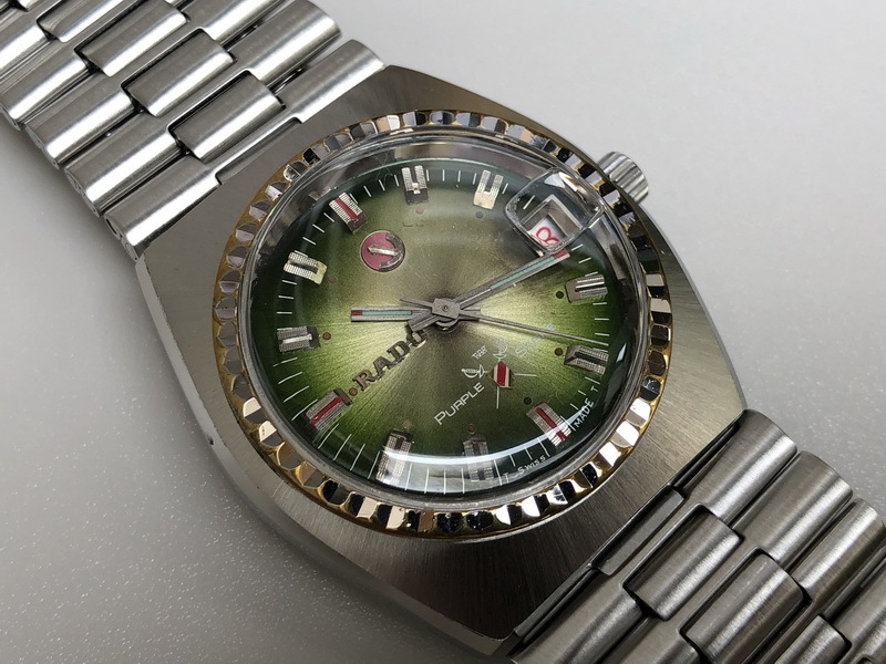 【OH済】Rado Purple Sabre ラドー パープル セイバー (ETA 2783)