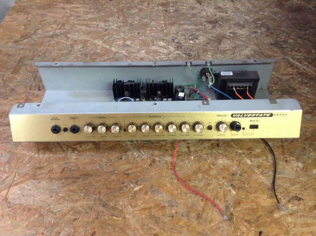 sn210906-005B5 マーシャル VALVESTATE VS230 ヘッド部分 ジャンク品