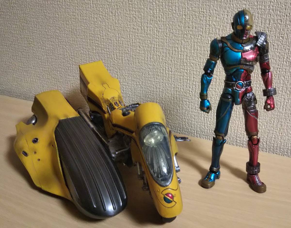 現状品】BANDAI S.I.C. SIC VOL.11 サイドマシーン ＆ キカイダー 