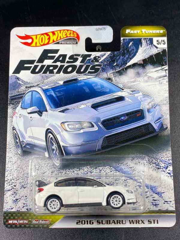 ホットウィール Hotwheels Fast Furious ワイルドスピード 16 Subaru Wrx Sti スバル Real Riders 乗用車 売買されたオークション情報 Yahooの商品情報をアーカイブ公開 オークファン Aucfan Com