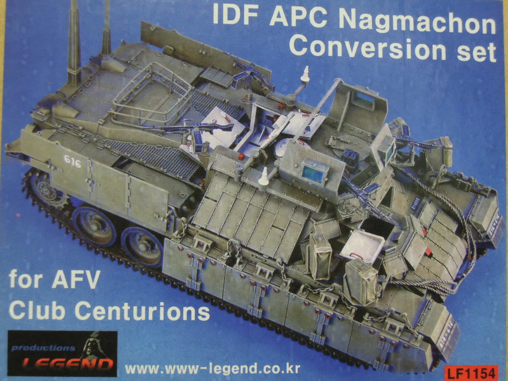 未開封　IDF 1/35 ナグマショット コンバージョン AFV 戦車　模型 LEGEND 1/35 IDF APC Nagmachon Conversion set