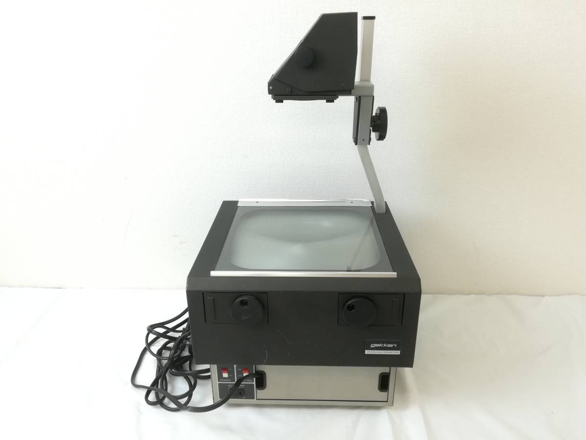 レトロプロジェクター、OVERHEADプロジェクター、稼働品 OHP オーバーヘッドプロジェクターの中古が安い！激安で譲ります