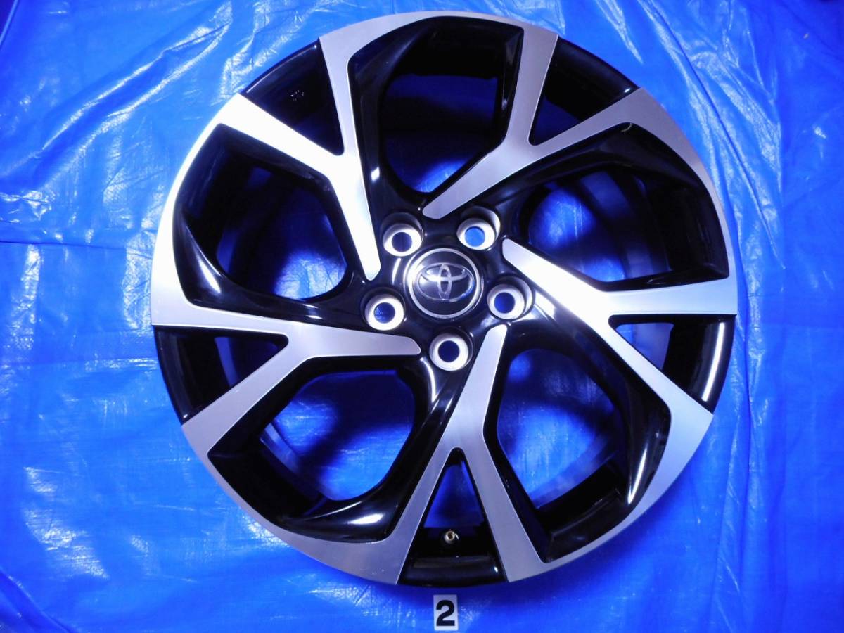 C-HR ハイブリッド　ZYX10 アルミホイール純正品番42611-10360 良品 CH-R 18インチ 純正 アルミホイール 1本 42611-10360 トヨタ