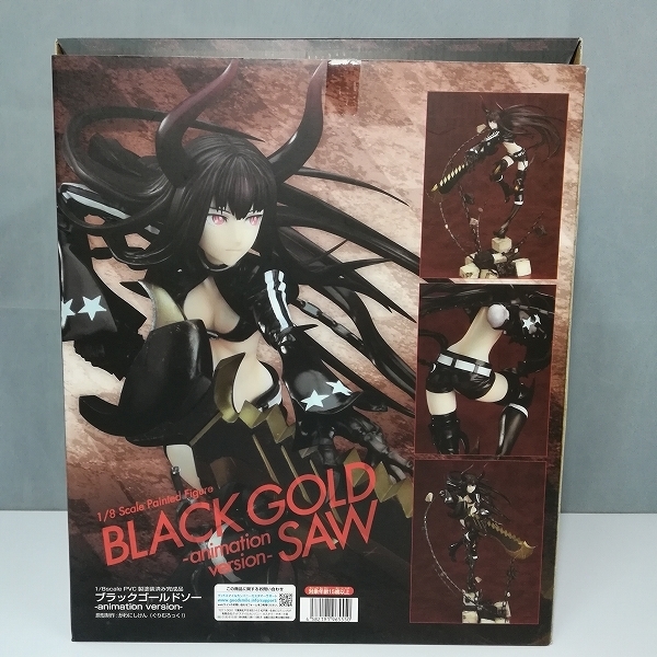 mL083c [人気] ブラック☆ロックシューター 1/8 ブラックゴールドソー animation version | 美少女フィギュア K ブラック☆ロックシューター : (1&frasl;8 » ホビーストック メルカリ