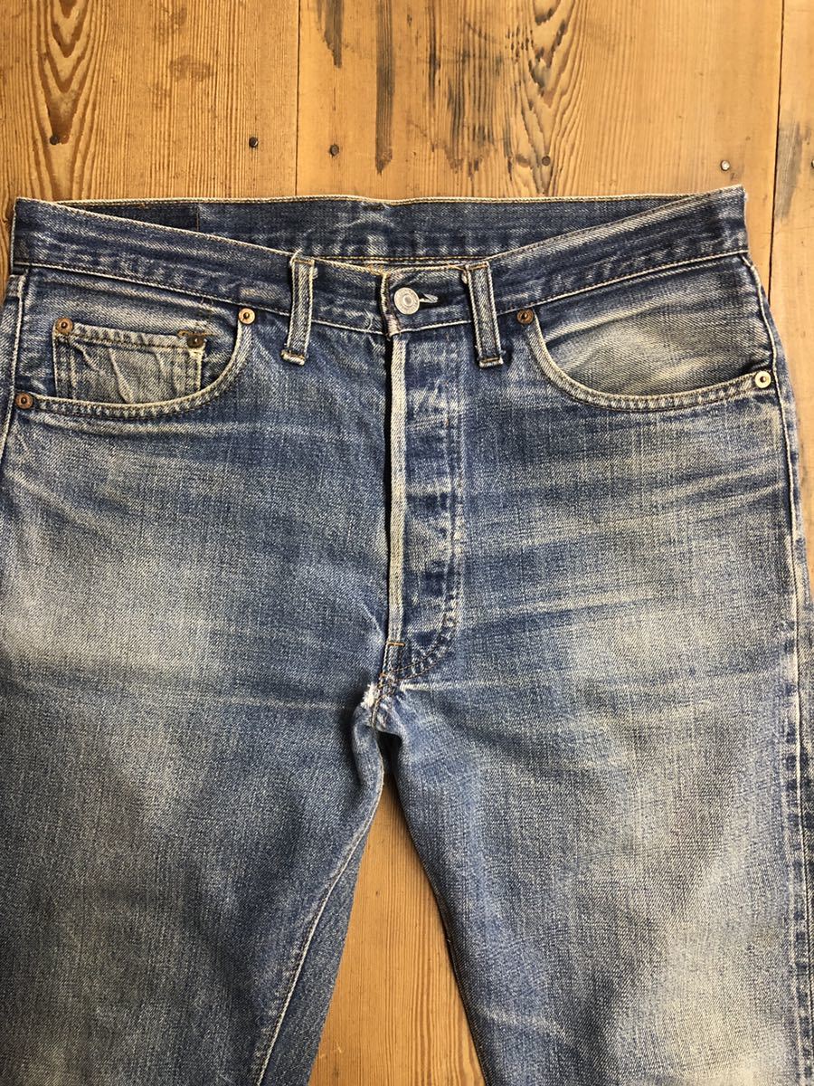 70s LEVIS 501 66前期 程度色落ち抜群 ゴールデンサイズ ヴィンテージ 