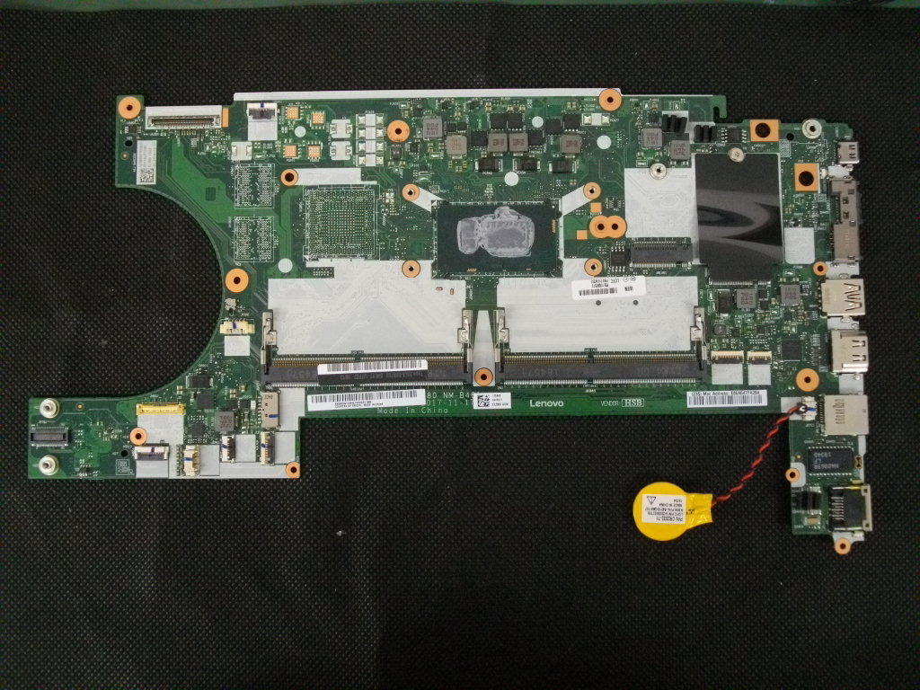 Lenovo ThinkPad L580付属 システムボード Core i5-8250U FRU 01LW293 動作OK品 95259