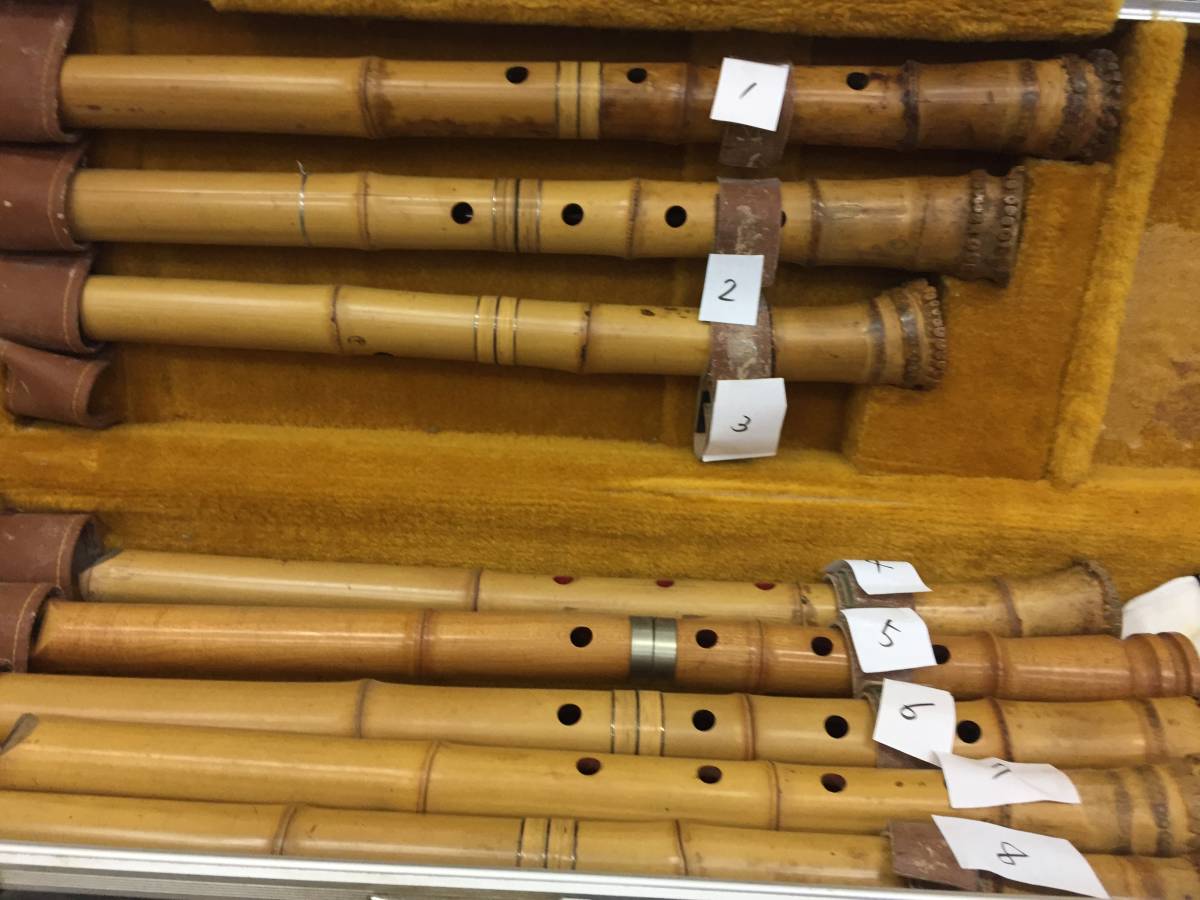 尺八　　８本セット