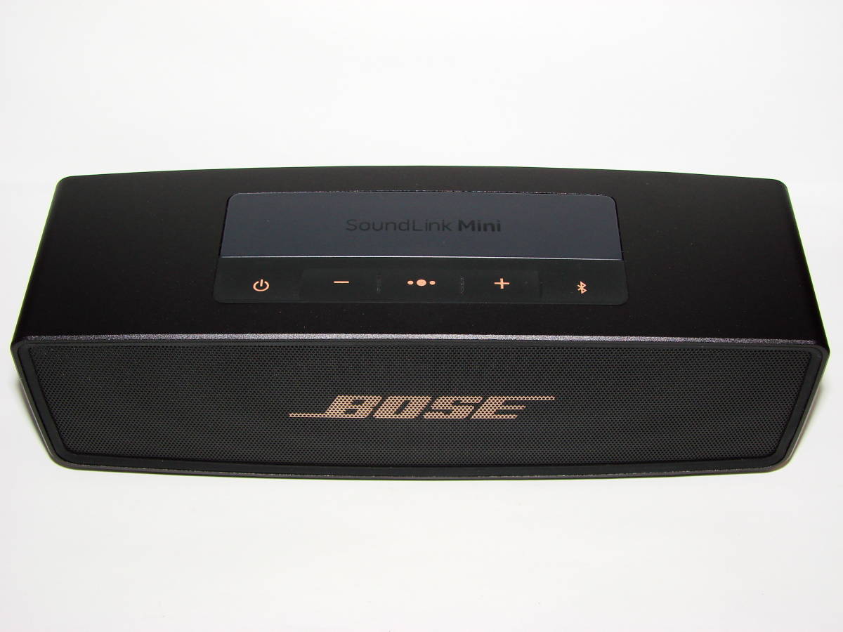 BOSE SoundLink Mini Ⅱ 限定色ブラック＆カッパー 中古美品！ 【公式 