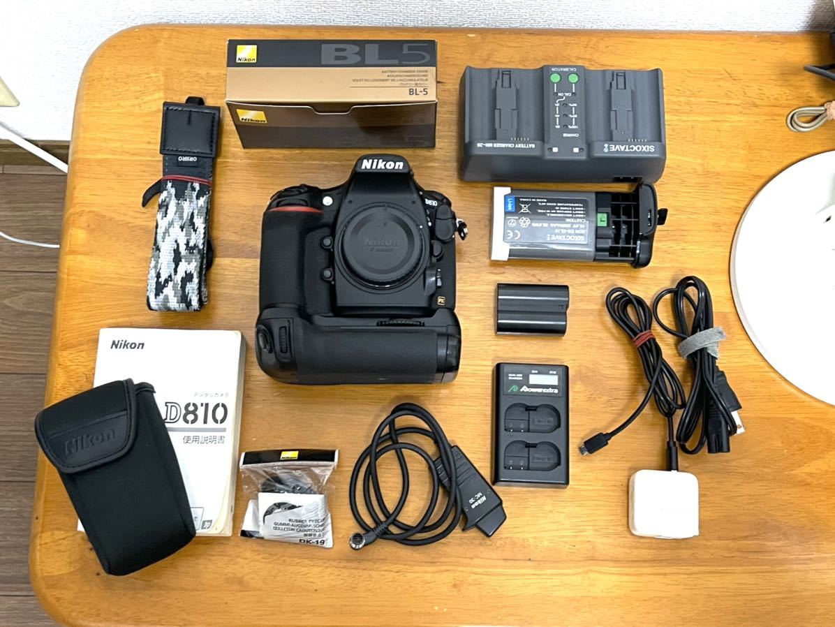 良品！！ニコン D810 MD-D12 付 プロセット Nikon D810 24-120レンズ