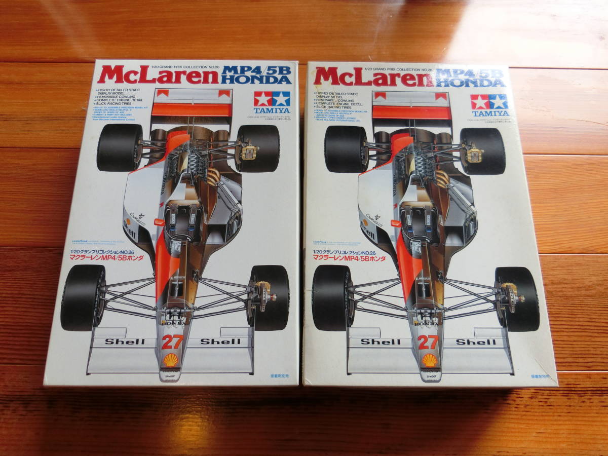 1⁄20 マクラーレン MP4⁄5B タミヤ プラモデル McLaren - マクラーレン