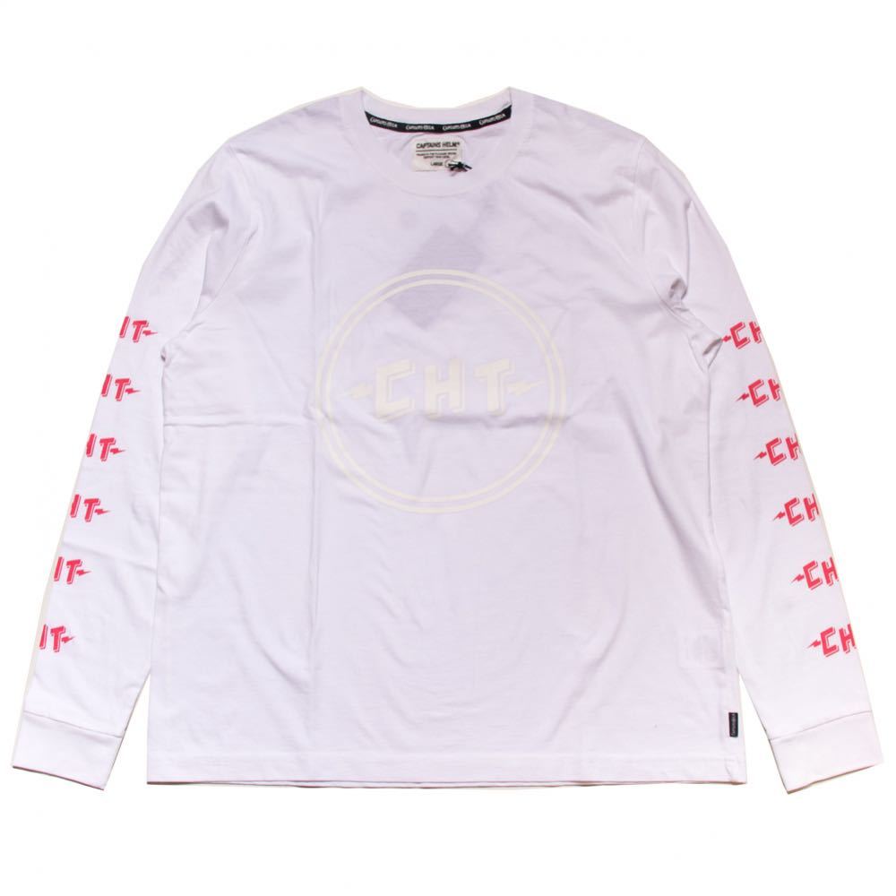 LS HELM CAPTAINS LOGO TEE キャプテンズヘルム Helm TEE｜CAPTAINS 