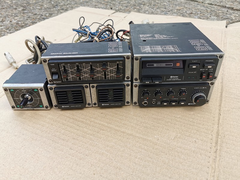 クラリオンカーステレオ GA-501 GD-501 GC-501 ジャンク Clarion GD