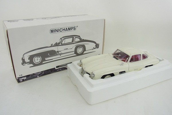 激安大特価，正規品 I050-S18-582 MINICHAMPS ミニチャンプス 1/18 MERCEDES BENZ 300SL Limited Edition 1 of 600 模型 25cm 現状品⑧(乗用車)｜売買されたオークション情報、yahooの商品情報をアーカイブ公開 - オークファン 乗用車