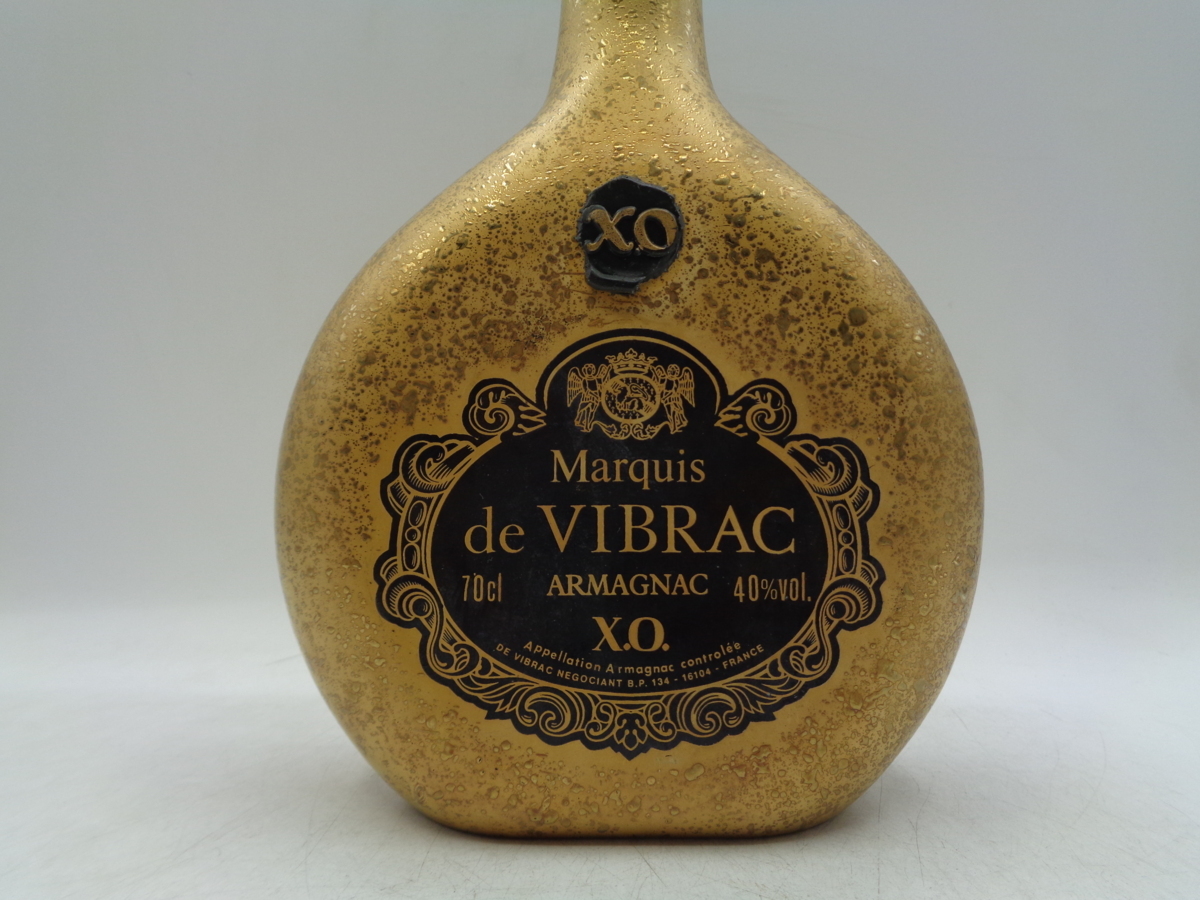 Marquis de XO Armagnac Vibrac - VIBRAC 46% De ブランデー
