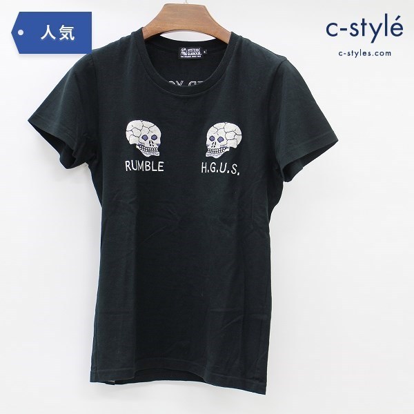 ヒステリックグラマー CIRCLE HEAD Tシャツ2PACS／ブラック CIRCLE HEAD Tシャツ2PACS|HYSTERIC GLAMOUR MEN | HYSTERIC GLAMOUR