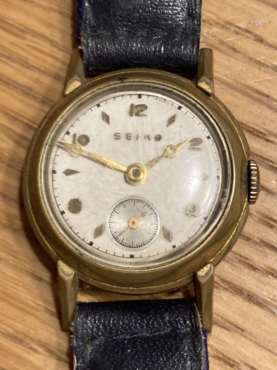 セイコー | ユニーク BLUE ANTIQUE WATCH JAPAN SEIKO（セイコー） 手