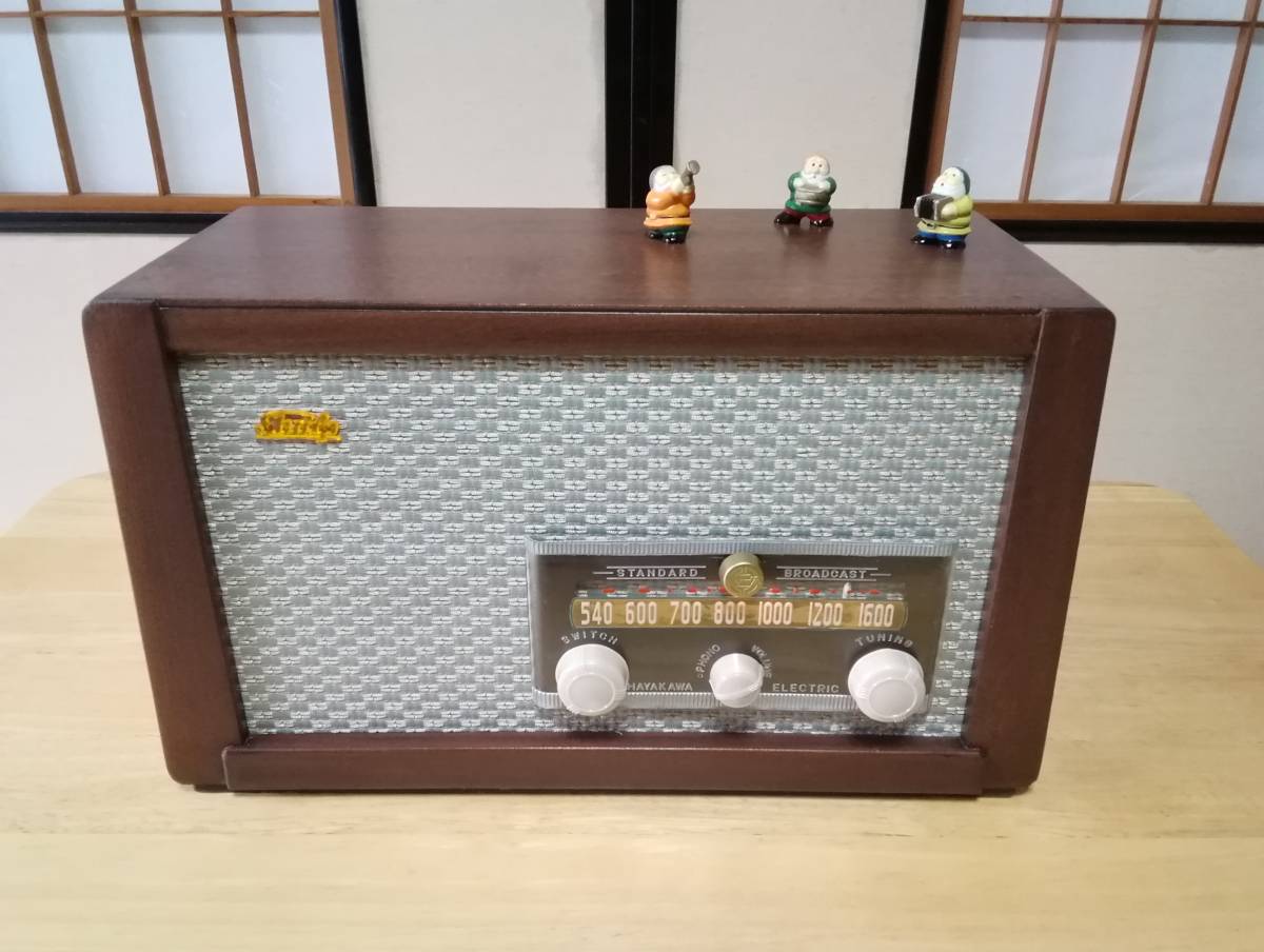 シャープ 真空管ラジオ 5R－180 ST管5球スーパーラジオ【整備品 