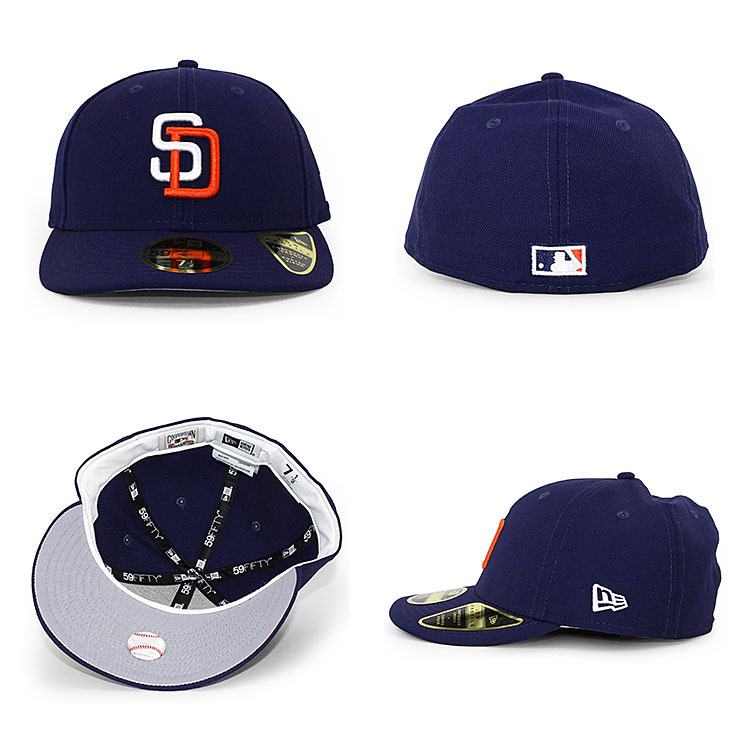 7-1/2 ニューエラ 59FIFTY サンディエゴ パドレス MLB COOPERSTOWN LC