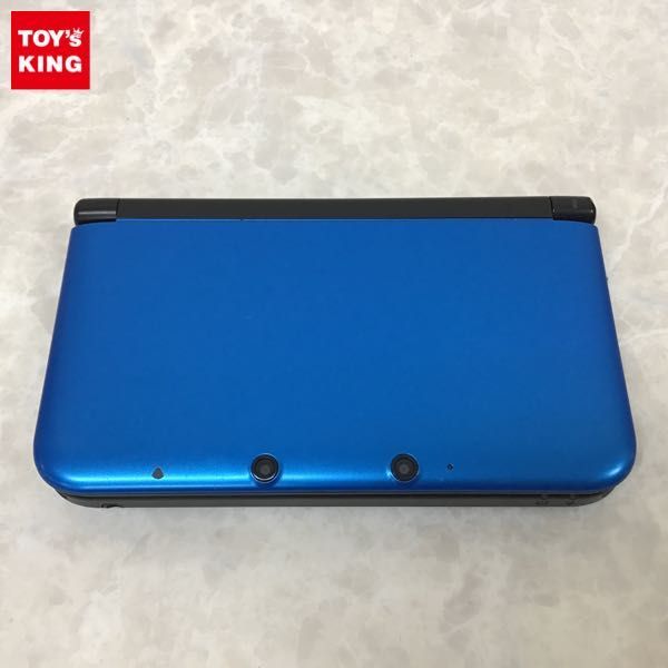 1円～ 箱無 動作確認済/初期化済 ニンテンドー3DS LL SPR-001(JPN) ブルー×ブラック 本体