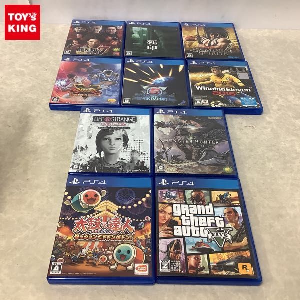 新作，2025 1円 PS4 ソフビ 龍が如く7 光と闇の行方 SAMURAI SPIRITS 死印 等(PS4ソフト)｜売買されたオークション情報、yahooの商品情報をアーカイブ公開 - オークファン PS4ソフト