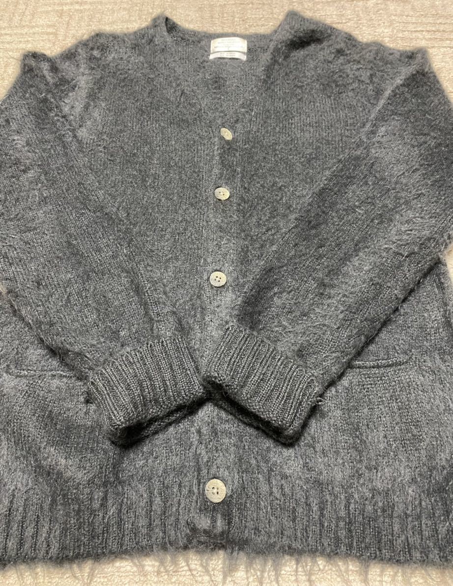 ☆美品 雰囲気◎ モヘア ニット カーディガン 毛足長 カート コバーン ニルヴァーナ Nirvana グランジ