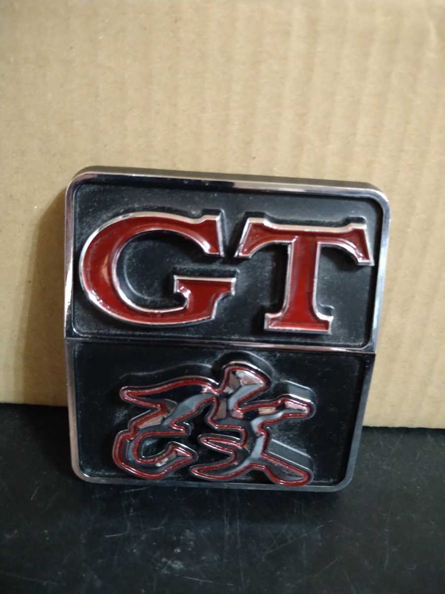 新品未使用 箱スカリアエンブレム GT-改エンブレム エンブレム 