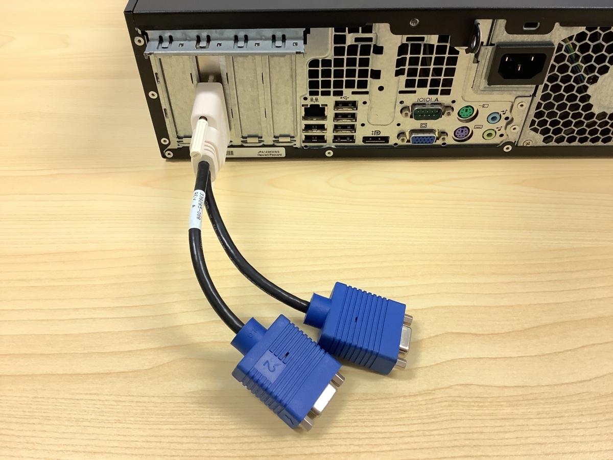 HP Compaq 6200 Pro SFF Core i5-2400 3.10GHz / RAM:4GB / HDD 500GB / Windows10クリーンインストール / P/N:XL506AV_10