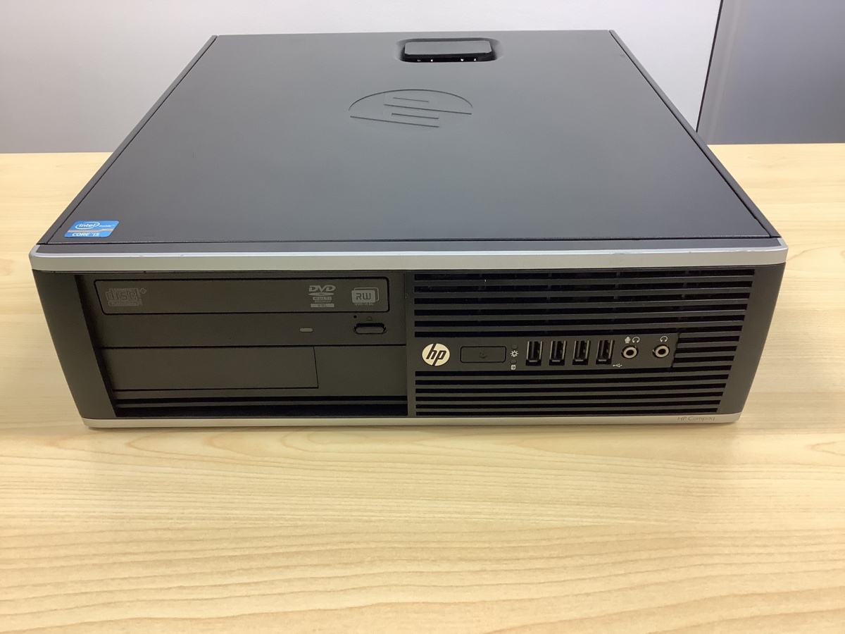 HP Compaq 6200 Pro SFF Core i5-2400 3.10GHz / RAM:4GB / HDD 500GB / Windows10クリーンインストール / P/N:XL506AV_3