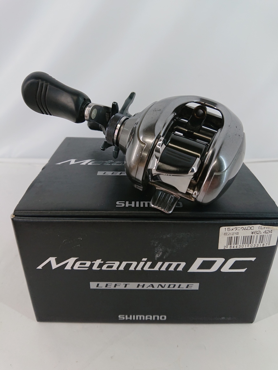 シマノ 15メタニウムDC left handle SHIMANO Metanium ベイト 左巻き
