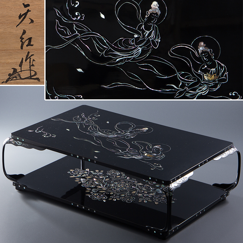 ☆最高峰作 輪島塗 富貴長命唐草蒔絵煮物椀五客 天然木漆塗 未使用