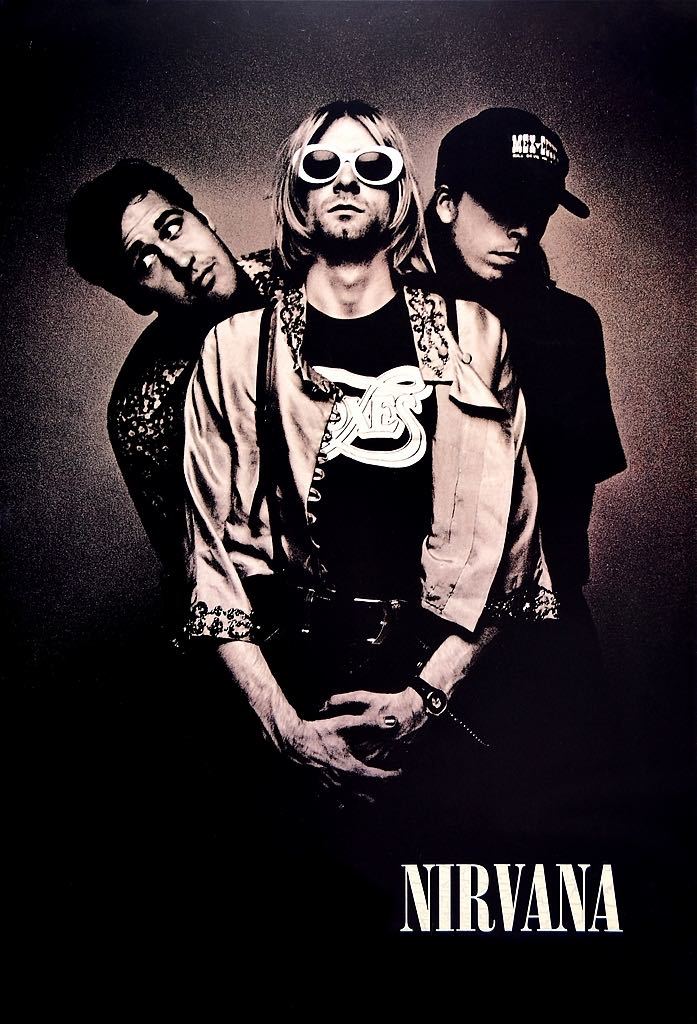 プロモポスター☆ニルヴァーナ（Nirvana）1993☆カート・コバーン/Kurt