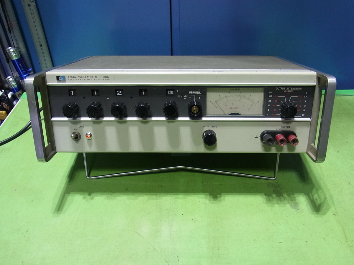 YHP YOKOGAWA HEWLETT PACKARD 4204A OSCILLATOR オシレーター 10Hz-1MHz 低周波発振器 ...