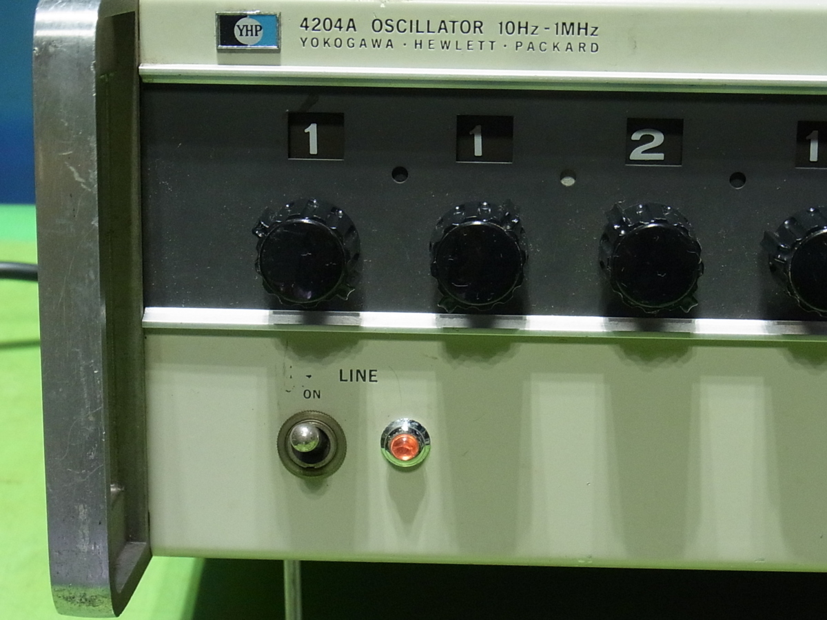 □□【即決】YHP YOKOGAWA・HEWLETT ・PACKARD 4204A OSCILLATOR 