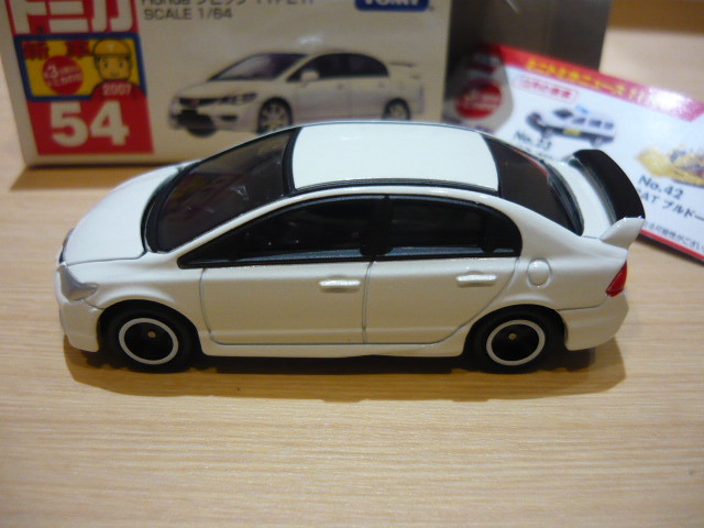トミカ No.54 ◎ ホンダ シビック タイプ アール Honda CIVIC TYPE