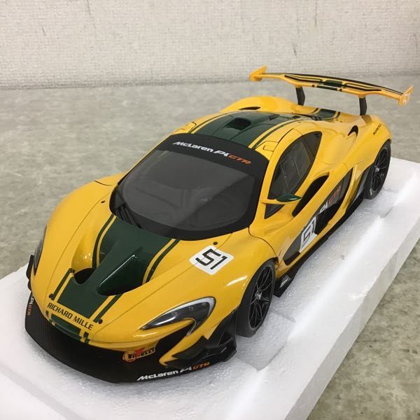 AUTOart 1⁄18 マクラーレン P1 GTR オレンジメタリック ミニカー